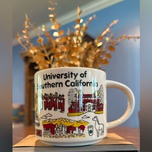 Starbucks University of Southern California Mug - Red and Yellow